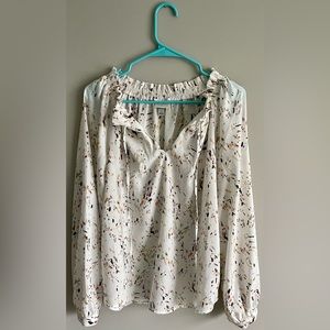 A New Day White Balloon Sleeve Top